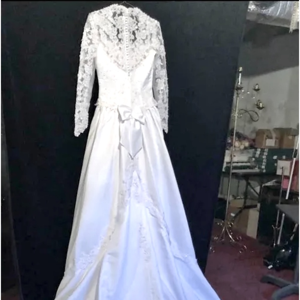Wedding dress from David’s bridal